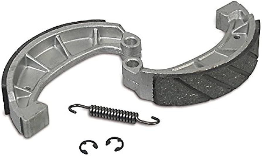 Bremsbacke "Sport" (Satz=2 Stück) +Feder+2 Clips S50, S51, S70, KR51, KR51/2, SR50, SR4-2, SR4-3, SR4-4