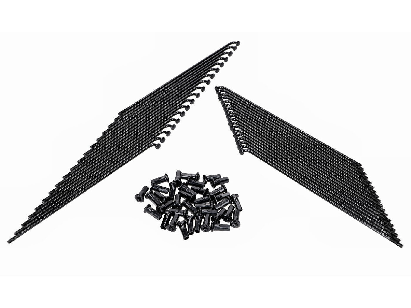 Speichen Satz Schmitt 16 Zoll schwarz für Simson S50, S51, S70, S53, S83 Enduro