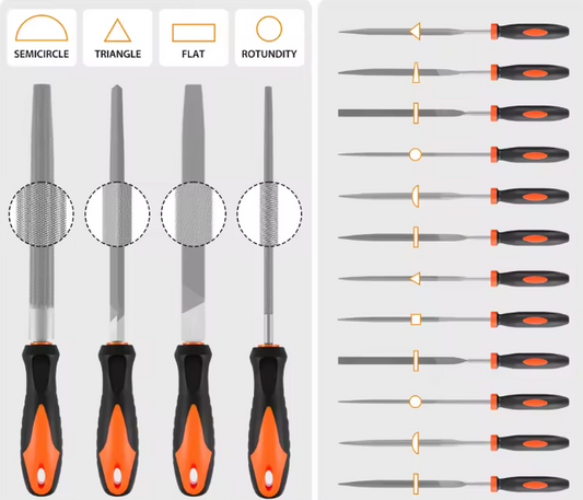 Metallfeilen Set 17teilig