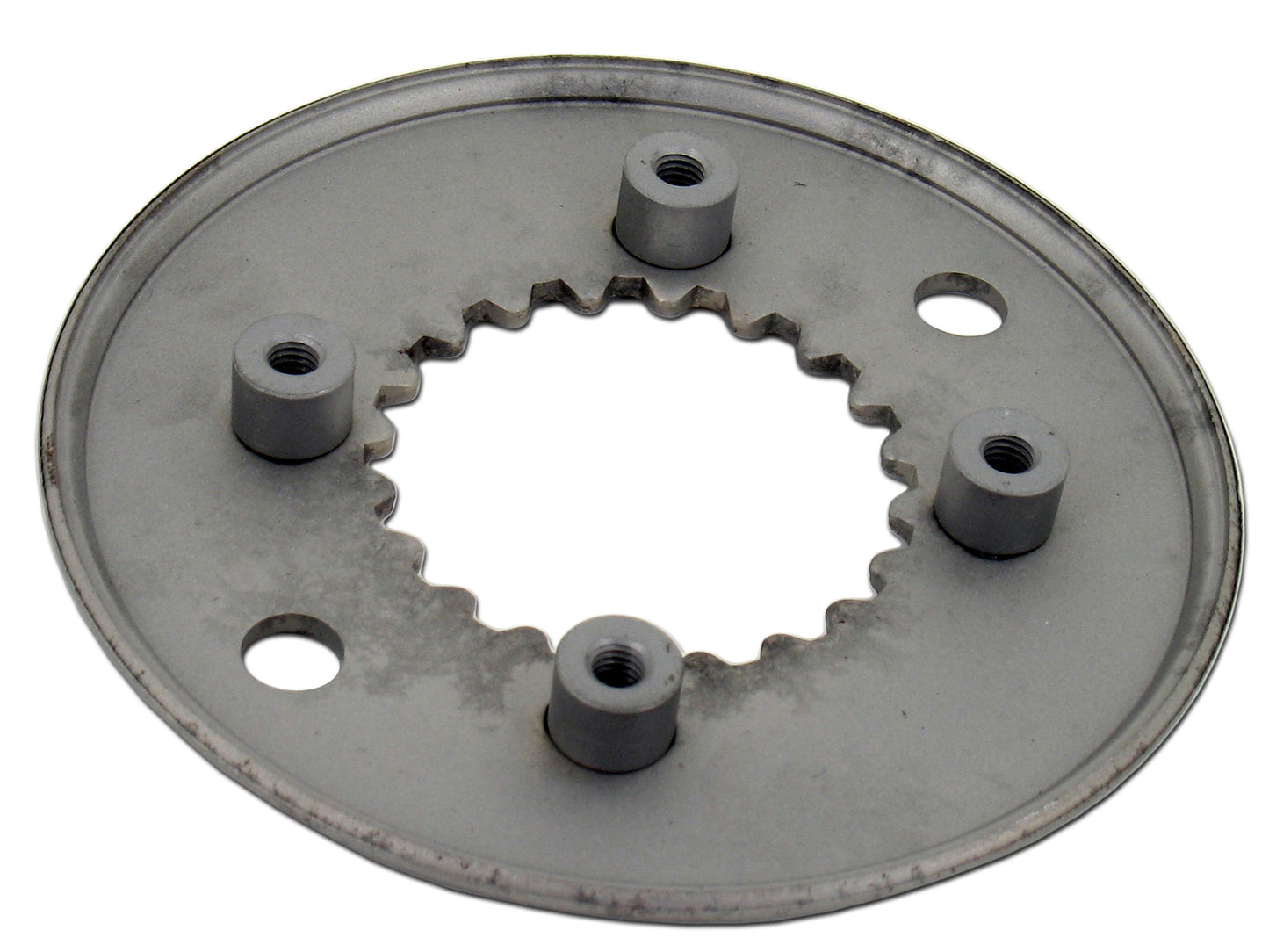 Kupplungsplatte Moped (4 Noppen Ausführung) silber passend für S51, S70, S53, S83, SR50, SR80, KR51/2