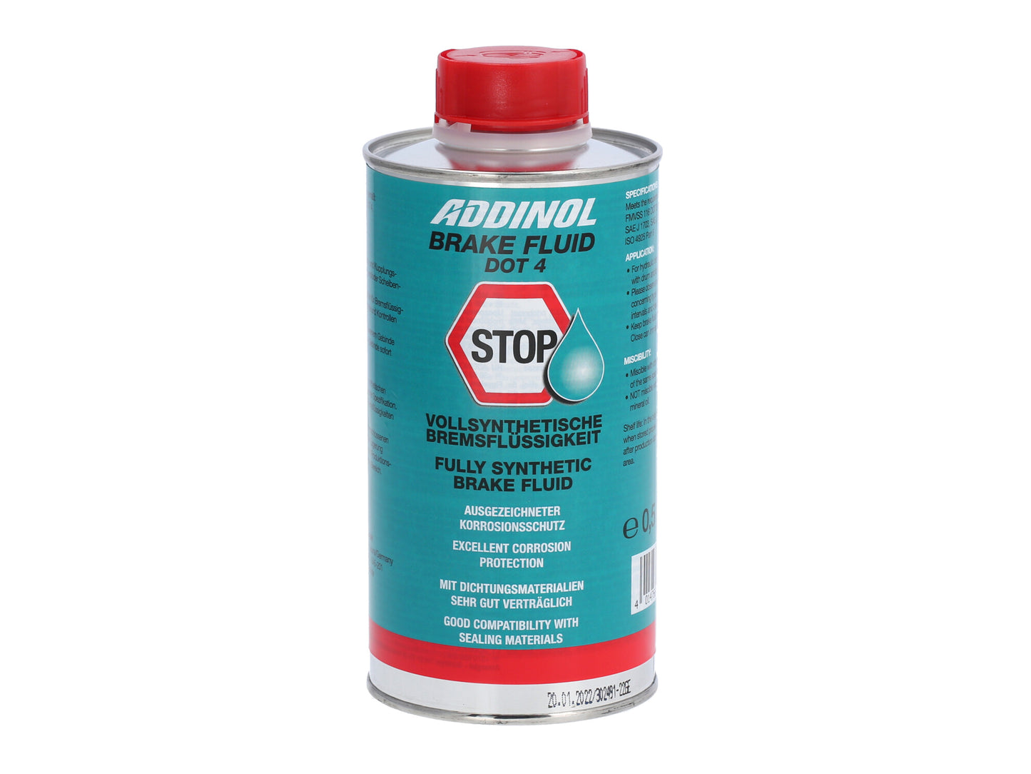 Fluid - Bremsflüssigkeit "Brake Fluid" - 500ml Dose (ADDINOL)