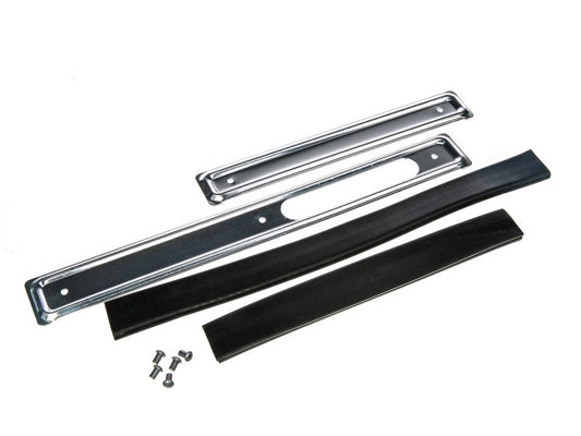 Scheuerleisten im Set (9-teilig) für Motortunnel links & rechts mit Keder (schwarz) und Nieten passend für KR51, KR51/1, KR51/2