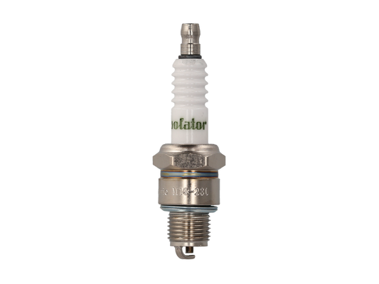 Zündkerze M14-280 - Isolator - Spezial (neue Form - Kopf geriffelt auch für Tuning) passend für SR1, SR2, SR2E, S50, S51, S70, S53, SR50, SR80, KR51/1, KR51/2, SR4-2, SR4-3, SR4-4, MZ ES, ETS, TS, ETZ, RT125, AWO, EMW, BK350, IWL (AKA ELECTRIC)