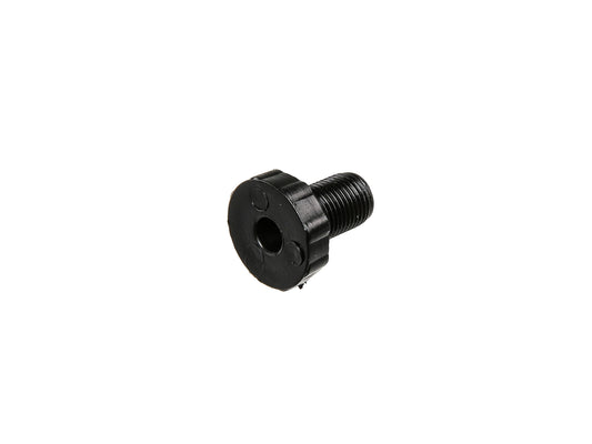Lagerstück für Aufnahme Tachowelle (Kunststoff schwarz) "Schraubenritzel" passend für S50, KR51, KR51/1, SR4-1, SR4-2, SR4-3, SR4-4