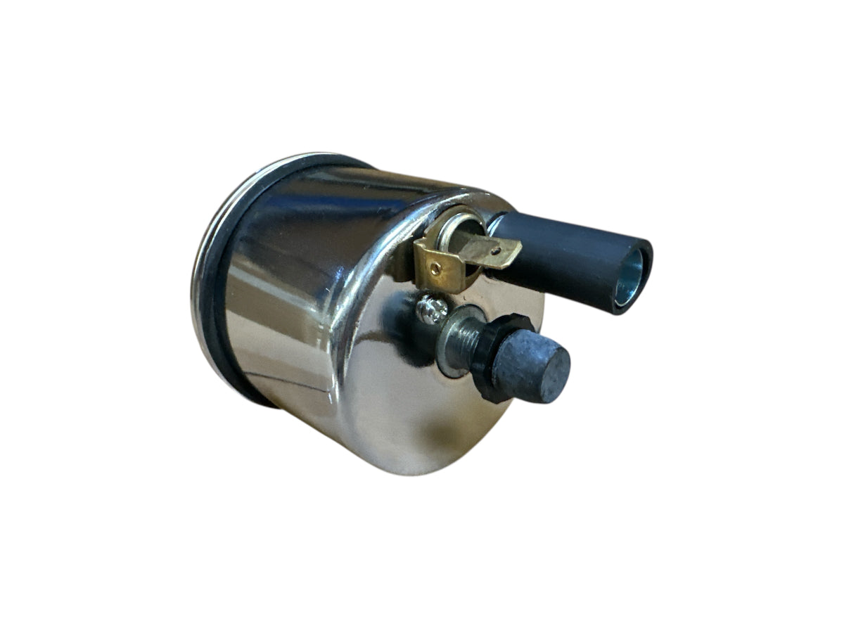 Tacho / Tachometer Ø60 (bis 100 km/h) mit Blinkkontrolle Frontring verchromt passend für S51, S70, S53, S83 (MMB)