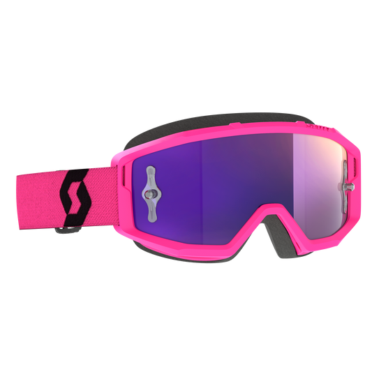Scott Brille Primal pink/schwarz Glas purple Chrom