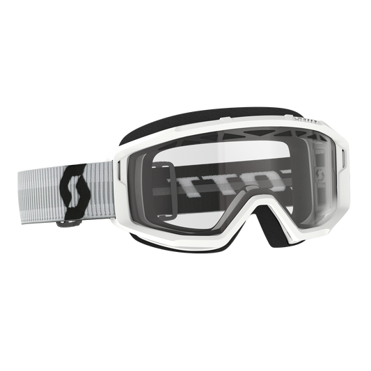 Scott Brille Primal Enduro weiss Glas klar