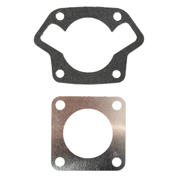 Fußdichtung / Zylinderfußdichtung im Set (2-teilig) mit Kopfdichtung aus Aluminium für Hubraum 50cm³ (Standard) passend für S51, SR50, S53, KR51/2 (Import)