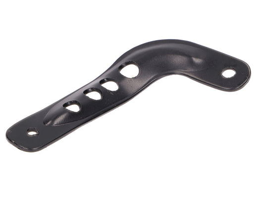 Auspuffstrebe / Auspuff Halterung (hinten) kurze Ausführung / Halterung "Enduro" (Stahl lackiert schwarz) passend für S51E, S70E, S53E, S53OR, S83E, S83OR