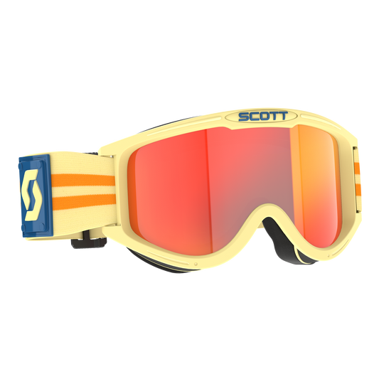Scott Brille 89X Era beige / Glas orange chrom