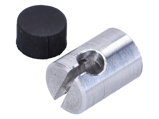 Starterkolben Choke im Set (2-teilig) mit Dichtscheibe für Vergaser 16N1, 16N3, 19N22N, 24N passend für S51, S70, S53, S83, SR50, SR80, KR51/1, KR51/2, SR4-2, SR4-3, SR4-4, MZ ES, ETS, TS, ETZ