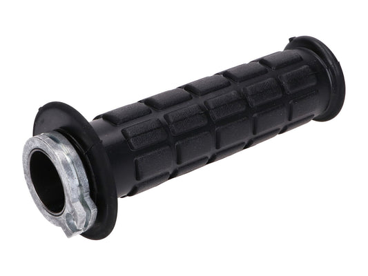 Griffrohr mit Gummi / Gasdrehgriff geschlossen "Waffelmuster" (schwarz matt) passend für S50, S51, S70, SR50, SR80
