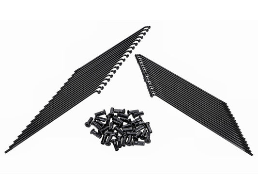 Speichen Satz Schmitt 16 Zoll schwarz für Simson S50, S51, S70, S53, S83 Enduro