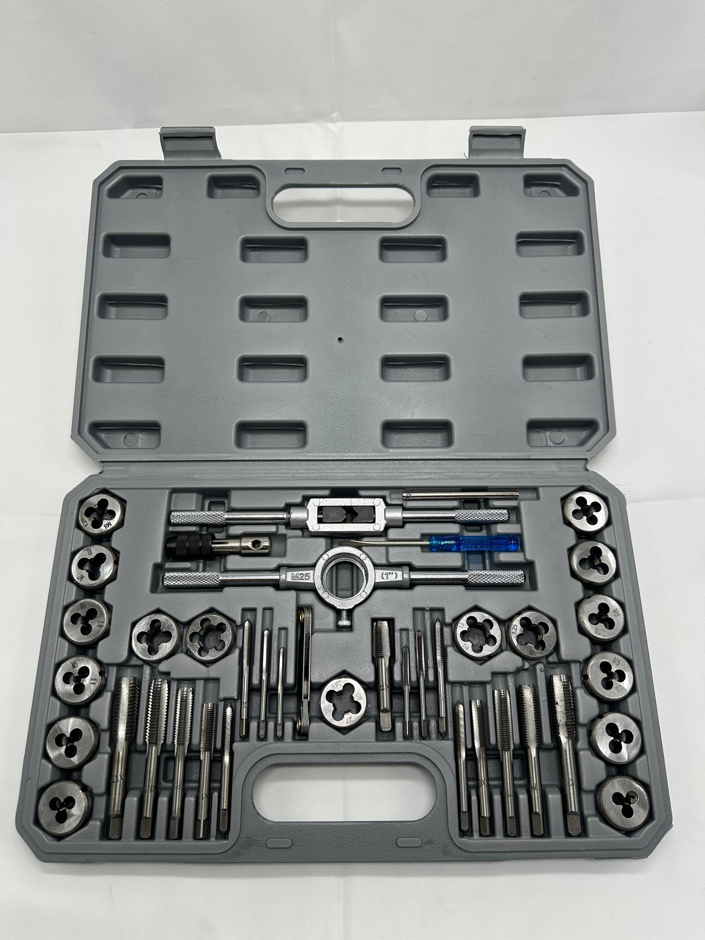 Gewindeschneider, Gewindebohrer, 40 teiliges Set M3-M12