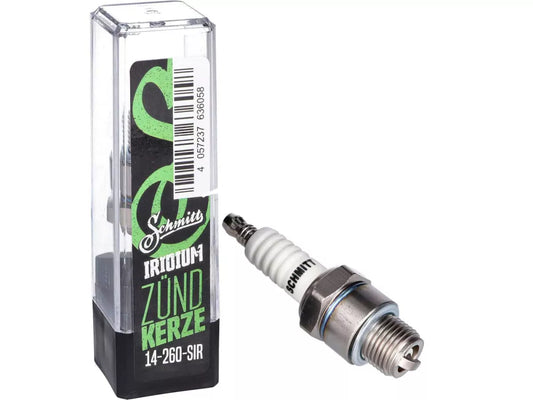 Hochleistungs Tuning Zündkerze M14-260-SIR (BR8HIX) Iridium (kurzes Kerzengewinde) passend für SR1, SR2, SR2E, S50, S51, S70, S53, S83, SR50, SR80, KR51, KR51/1, KR51/2, SR4-2, SR4-3, SR4-4 (Schmitt)