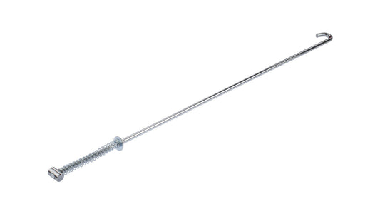 Bremsstange / Bremszugstange / Bremsarm (komplett) Ø5mm, Gesamtlänge 490mm mit Feder & Stellschraube M6 (verzinkt) passend für S51, S70, S53, S83