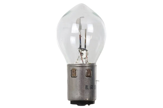 Glühlampe - Scheinwerferlampe 6V 15/15W BA20d (S1/2) Bilux-Lampe (35x70mm) Special "große Fassung" (Spahn)