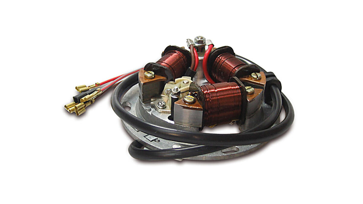 Grundplatte (Stator) 12V Unterbrecher komplett passend für SR50, SR80 (AKA ELECTRIC)