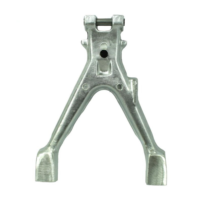Kippständer / Hauptständer mit Lagerrohr ohne Gummistopfen "30mm verlängert" (Aluminium roh / unbehandelt) passend für S50, S51, S70, S53, S83