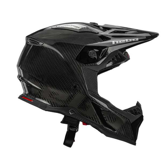 Hebo MX/Enduro Helm Carbon Race schwarz L
