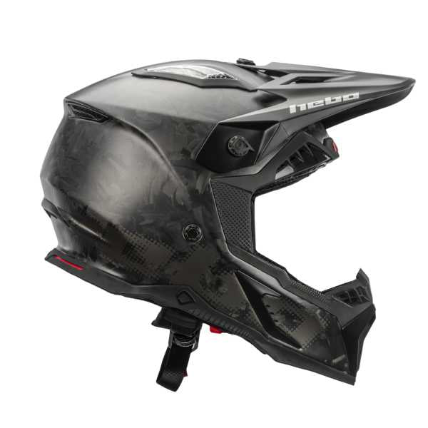 Hebo MX/Enduro Helm Carbon Race matt XL