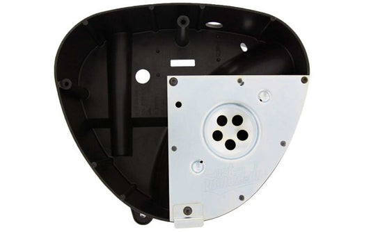 Gehäusemittelteil (Standard) mit Abdeckplatte für Luftfilterpatrone "Herzkasten" (Kunststoff schwarz) passend für S50, S51, S70, S53, S83