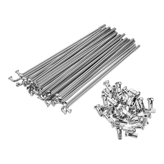 Speichen im Satz (36 Stück) 143,5mm M3,5 (gekröpft) mit Nippel M3,5 Länge 14mm (Edelstahl) passend für S50, S51, S70, S53, S83, KR51, KR51/1, KR51/2, SR4-1, SR4-2, SR4-3, SR4-4, Duo 4