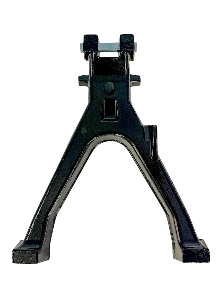 Kippständer / Hauptständer mit Lagerrohr & Gummistopfen (Aluminium pulverbeschichtet schwarz) passend für S50, S51, S70, S53, S83
