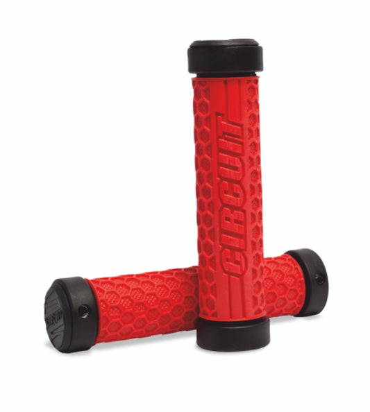Circuit MTB/Bike Griffgummi Set Hexagon rot