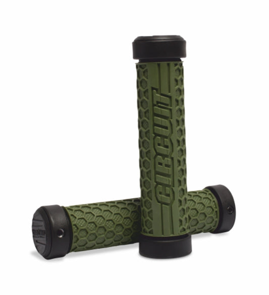 Circuit MTB/Bike Griffgummi Set Hexagon khaki