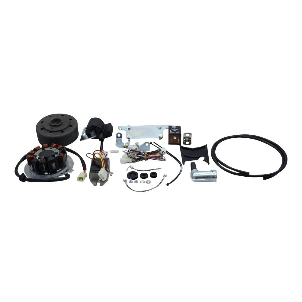 Lichtmaschine mit Zündanlage im Set (Umbausatz auf 12V 18/21W) passend für KR51/2 (AKA ELECTRIC)