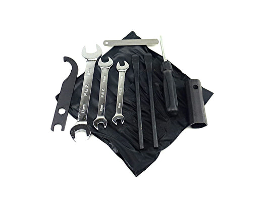 Werkzeugtasche / Werkzeugsatz (10-teilig) "Original-Look" passend für Moped & Motorrad