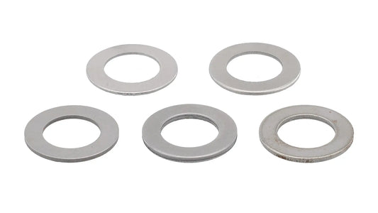 Anlaufscheiben im Satz (5-teilig) "Kupplungskorb" 17x28 mm passend für S51, S70, S53, S83, SR50, SR80, KR51/2 (Motoren ab Baujahr 1980)