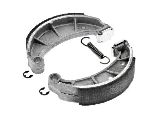 Bremsbacken im Set (5-teilig) mit Feder und 2 Clips passend für S50, S51, S70, S53, S83, SR50, SR80, KR51, KR51/1, KR51/2, SR4-1, SR4-2, SR4-3, SR4-4