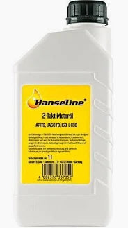 Öl - Motorenöl 2-Takt - Zweitaktmotoröl (selbstmischend) - 1 Liter Flasche (Hanseline)