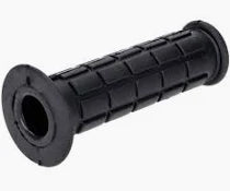 Lenkergummi / Festgriff (links) mit Bund, geschlossen "Waffelmuster" (schwarz matt) passend für S50, S51, S70, S53, S83, SR50, SR80