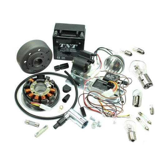 Lichtmaschine mit Zündanlage im Komplettset (Umbausatz auf 12V) passend für KR51/1, SR4-2, SR4-3, SR4-4 (VAPE)