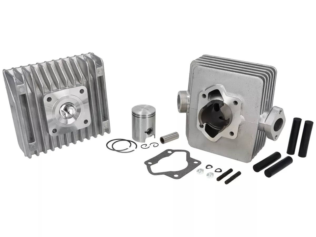 Zylinderkit - Zylinder mit Kolben Ø41,00 für Hubraum 60cm³ Sport 2-Kanal (Tuning) mit Zylinderkopf "GST-60" inkl. Zylinderfußdichtung passend für S51, S61, S53, SR50, KR51/2 (Schmitt)