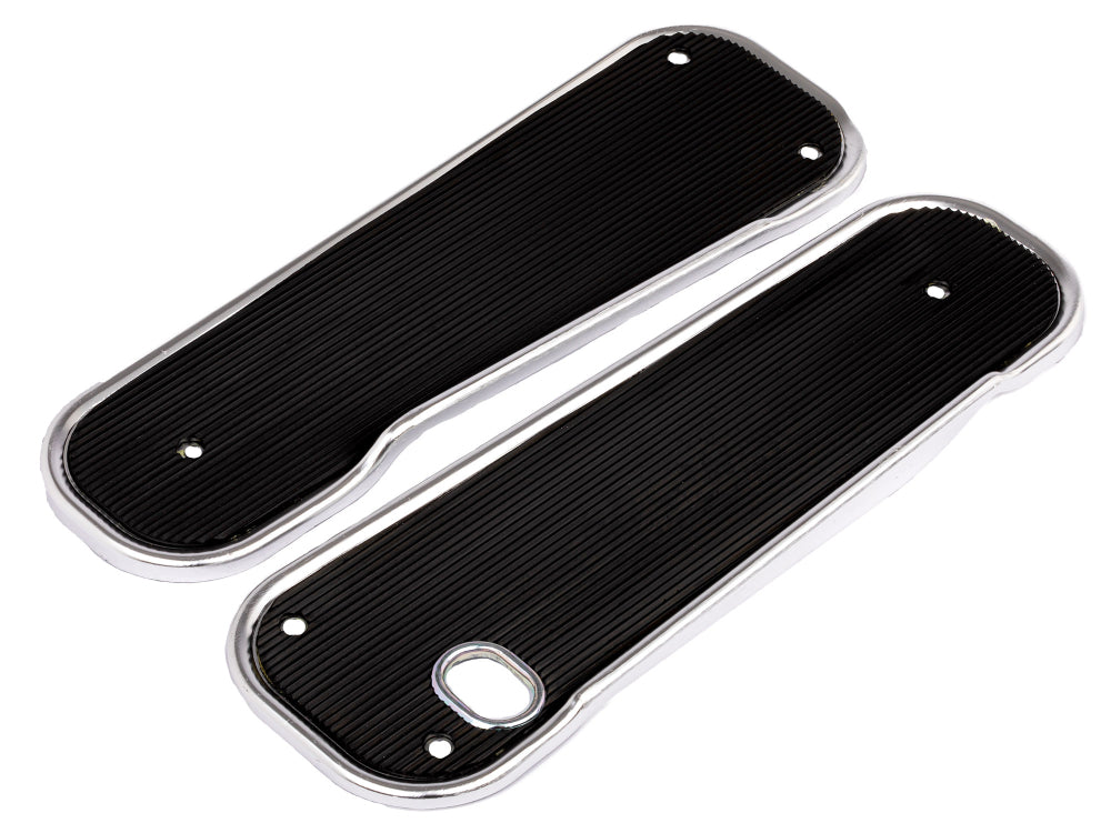 Trittbretter im Satz (linke & rechte Seite) Aluminium, Gummibelag schwarz passend für KR51, KR51/1, KR51/2