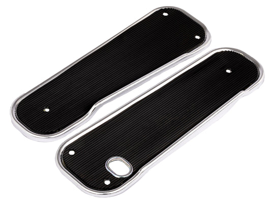 Trittbretter im Satz (linke & rechte Seite) Aluminium, Gummibelag schwarz passend für KR51, KR51/1, KR51/2